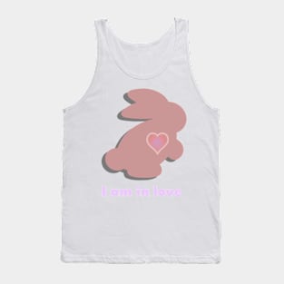 Bunny in love Tank Top